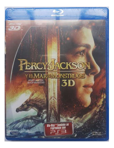 Blu-ray 3d  Percy Jackson 2 Sea Of Monsters