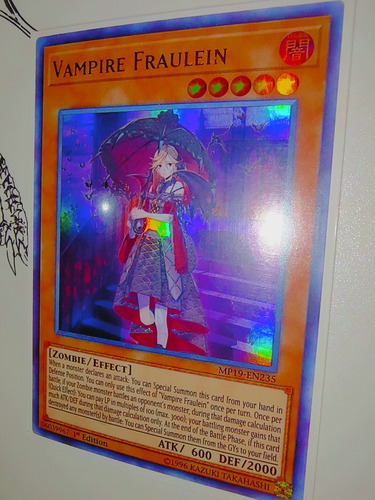 Yugioh! Vampire Fraulein Ultra Rare Mp19-en232 1st