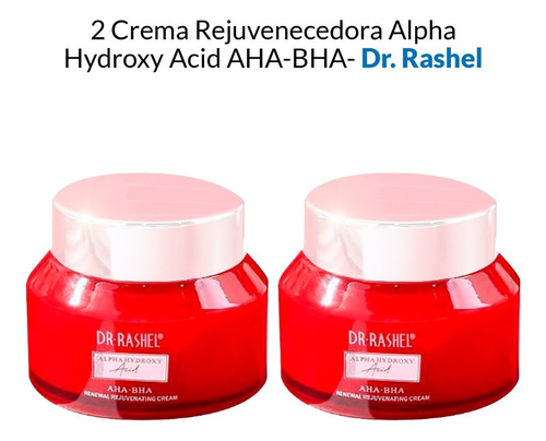 2 Crema Rejuvenecedora Alpha Hydroxy Acid Aha-bha