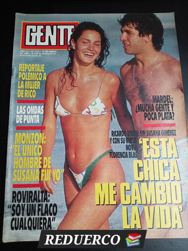 Gente 1173 Darín Mardel Susana Perón Monzón 1988 14/1 E (Usado)