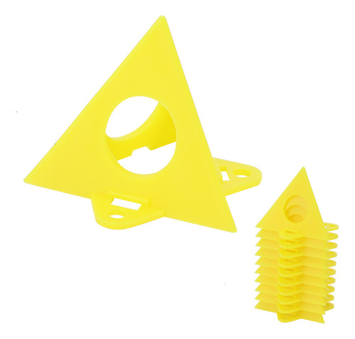 . Almohadilla De Pintura Triangular, 10 Unidades,