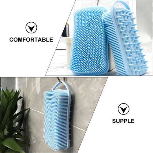 Fregadora De Baño De Silicona Para Baño, Herramienta De Baño