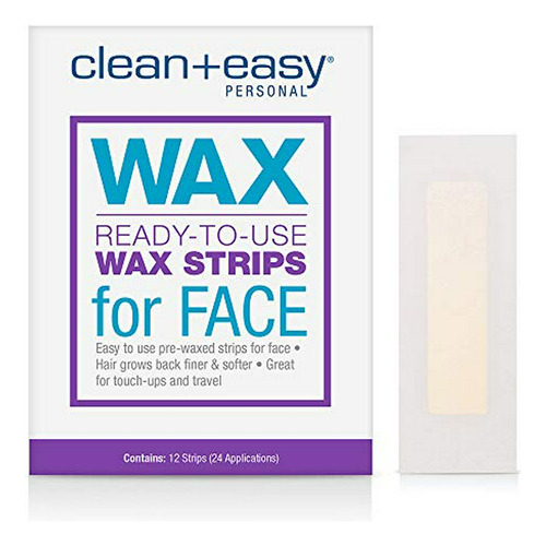 Cera Para Depilación - Clean + Easy Ready- To- Use Wax Strip