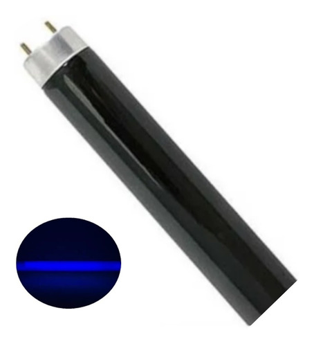 Lâmpada Fluorescente Tubular T8 30w Negra Roxa 90cm + Reator