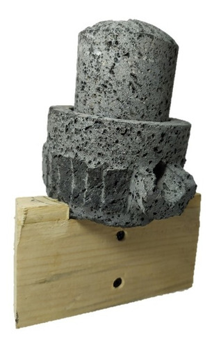 Molino De Piedra Para Moler Granos Y Semillas Mini.