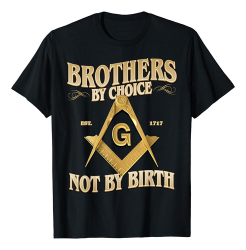 Polera Masonic Brothers By Choice Freemason