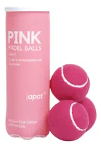 Comprar Lapat Pelotas Padel Rosa  Lata S 3 Pelotas  Calidad Pro  Pad