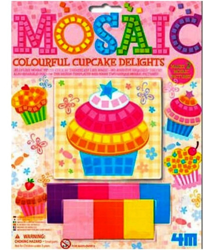 Mosaic Colourful Cupcake Delights 4m Manualidad Mosaico 