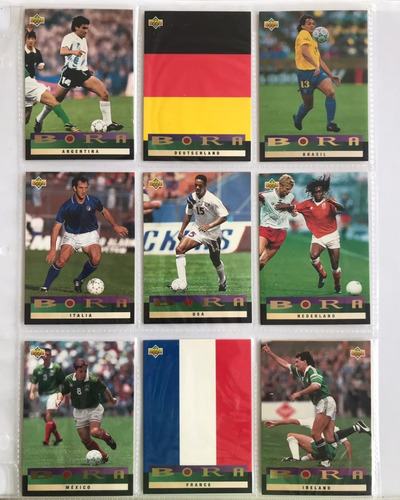 Tarjetas Upper Deck Copa Mundial 1994 Boras Set De 10/10