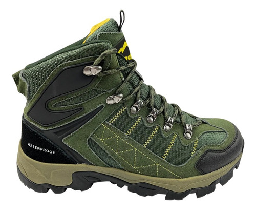 Zapatillas Finders Norway Trekking Impermeable Hombre Army