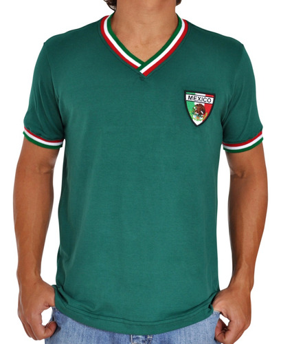 Camisa Masculina Retrô México 1970 - Icon Edition