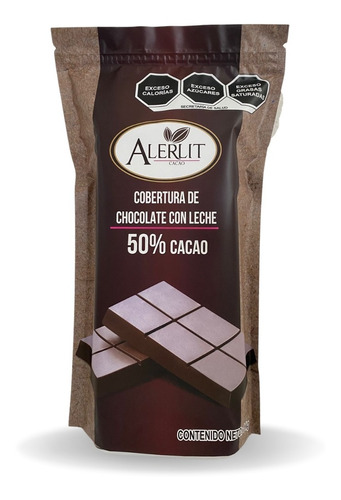 Cobertura De Chocolate Con Leche 1 Kg Directo De Fábrica