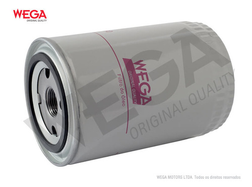 2un Filtro Oleo Wega Wo660 Para John Deere Trator 720 7200