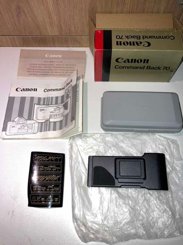 Cânon T70 + Command Back 70 Sem Uso , Ver Descrição Funciona