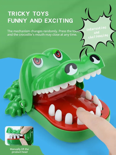 Juguete De Dientes De Cocodrilo Para Niños
