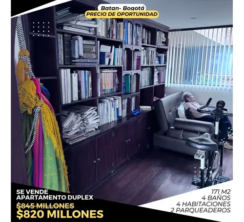 Venta Apartamento Duplex Batan Bogota Ubicación Privilegiada