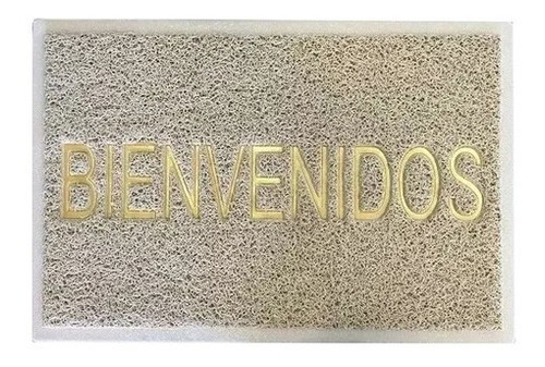 Felpudo Bienvenido Goma, Alfombra Pvc Entrada 0.40 X 0.60