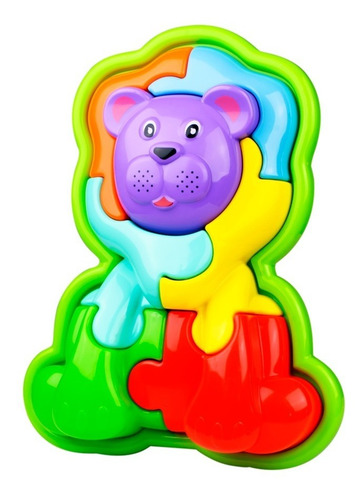 Animal Puzzle Leon Calesita Petit Baby  