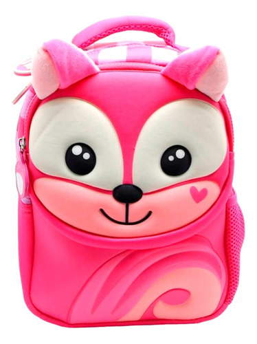 Mochila Preescolar Funny Land Ardilla 28cm 