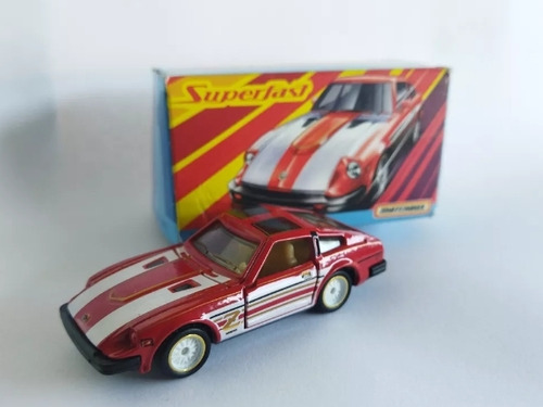 Matchbox Super Fast 82 Datsun 280zx Rojo Car Goma 1/64