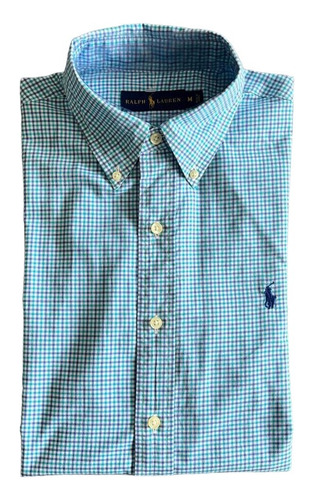 Camisa Polo Ralph Lauren Hombre Manga Larga Talla M Chm015