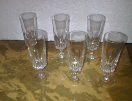 Juegos De 6 Copas De Cristal Para Champaña, Vinos, Etc.