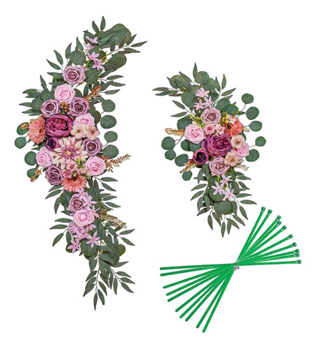 El Arco De La Boda Florece El Botín Decorativo De Las