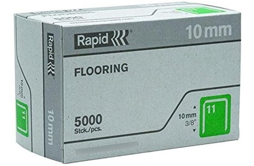 Grampo Rapid 11 Flooring 10mm 3/8 5.000 Unidades Arrow T-50
