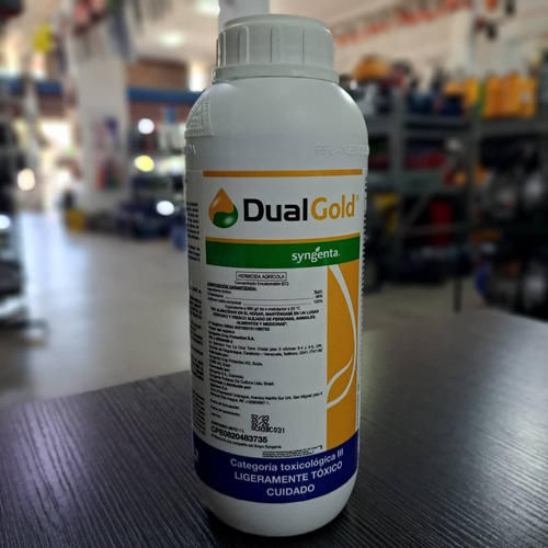 Herbicida Dual Gold (s-metalaclor) 1l Marca Cultivar