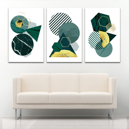 Cuadros Para Sala Y Recamara Abstracto Minimalista Modernos