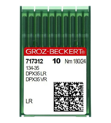 20 Agujas Groz-beckert® 134-35 Lr - 180/24, Lr