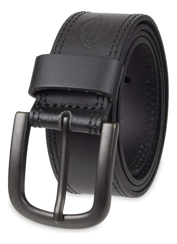 Cinturon Dickies Talle 36, Hebilla Con Acabado Mate, Negro