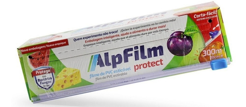 Filme Pvc Alpfilm Semi Profissional C/ Cortador  300 Metros