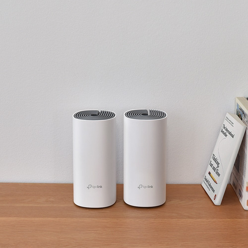 Imagen 5 de 7 de Access point, Router, Sistema Wi-Fi mesh TP-Link Deco E4 blanco 100V/240V 2 unidades