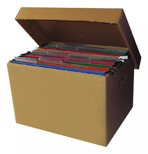 Caja De Cartón Tapa Y Base Referencia X300 Archivo R.s