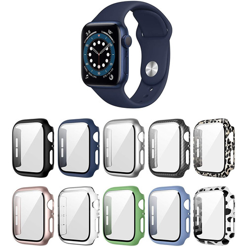 6 Fundas Para Apple Watch Series Se/6/5/4 1.575  (44mm).