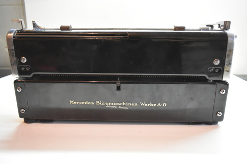 Antigua Maquina Escribir Portatil Mercedes Selecta K50 1937 (Usado)