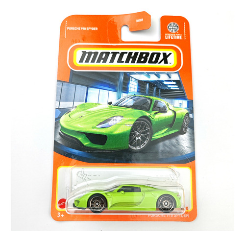 Carro Deportivo Colección Matchbox Porsche 918 Spyder Mattel