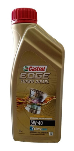 Aceite Castrol Edge Turbo Diesel 5w40 X 1 Litro