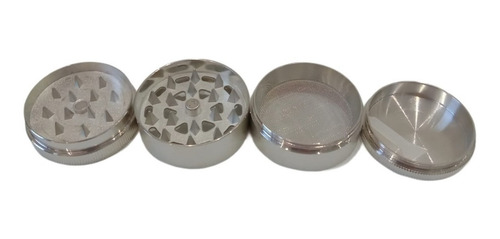 Imagen 2 de 5 de Picador Grinder De Metal Zeus Hippie Grande 4 Pisos 12496