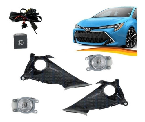 Neblineros Toyota Corolla Hatchback 2019 Kit Led Completo
