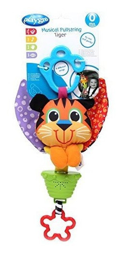 Imagen 2 de 3 de Playgro 0183299 Tiger Musical Cadena Tigre Para Bebe