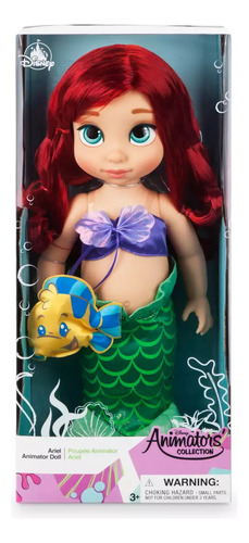 Muñeca Ariel Princesa Disney Animators Originales