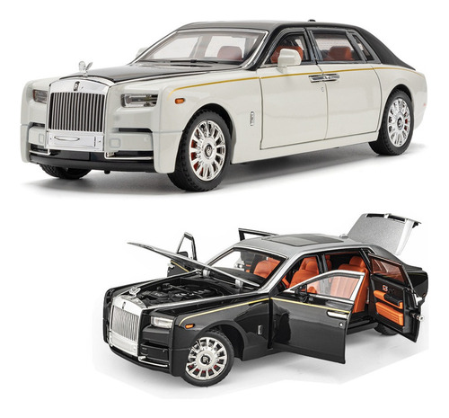 Rolls Royce Phantom Limusinas Miniatura Metal Coche 1/18