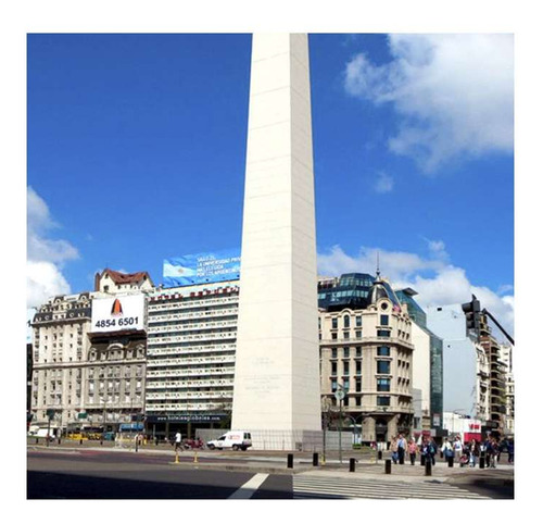 Vinilo 45x45cm Obelisco Dia Monumento Historico