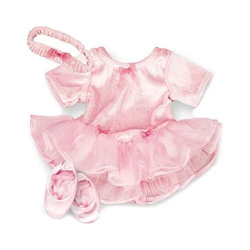 Conjunto De Ballet 3 Piezas Muñecas 15 , Rosa Claro