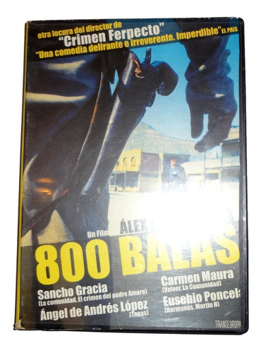 800  Balas - Dvd - Original - Alex De La Iglesia