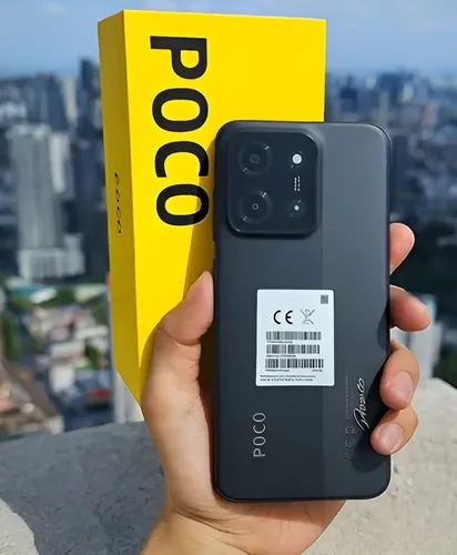 Celular Xiaomi Poco C85 Nfc 128gb Global 6+6gb Ram Preto