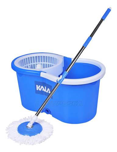 Spin Mop Com Balde Centrifugador 12 Litros Original Kala