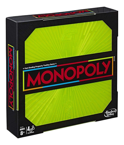 Monopoly Neon Pop Juego De Mesa Para Niños De 8 Años Para 2-